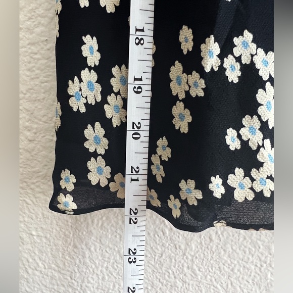 Vintage Ann Taylor Floral Print Skirt - Size 14P - Picture 5 of 5